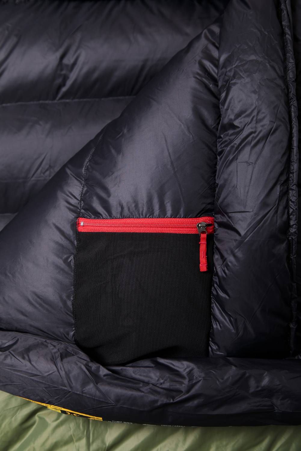 Warmpeace Viking 600 Olive Grey Black down sleeping bag