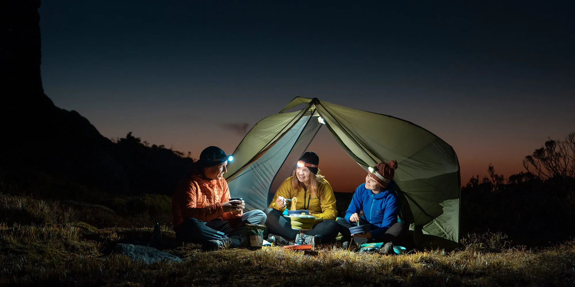 Sea To Summit Telos TR3 Three Person Freestanding Tent Lifestyle