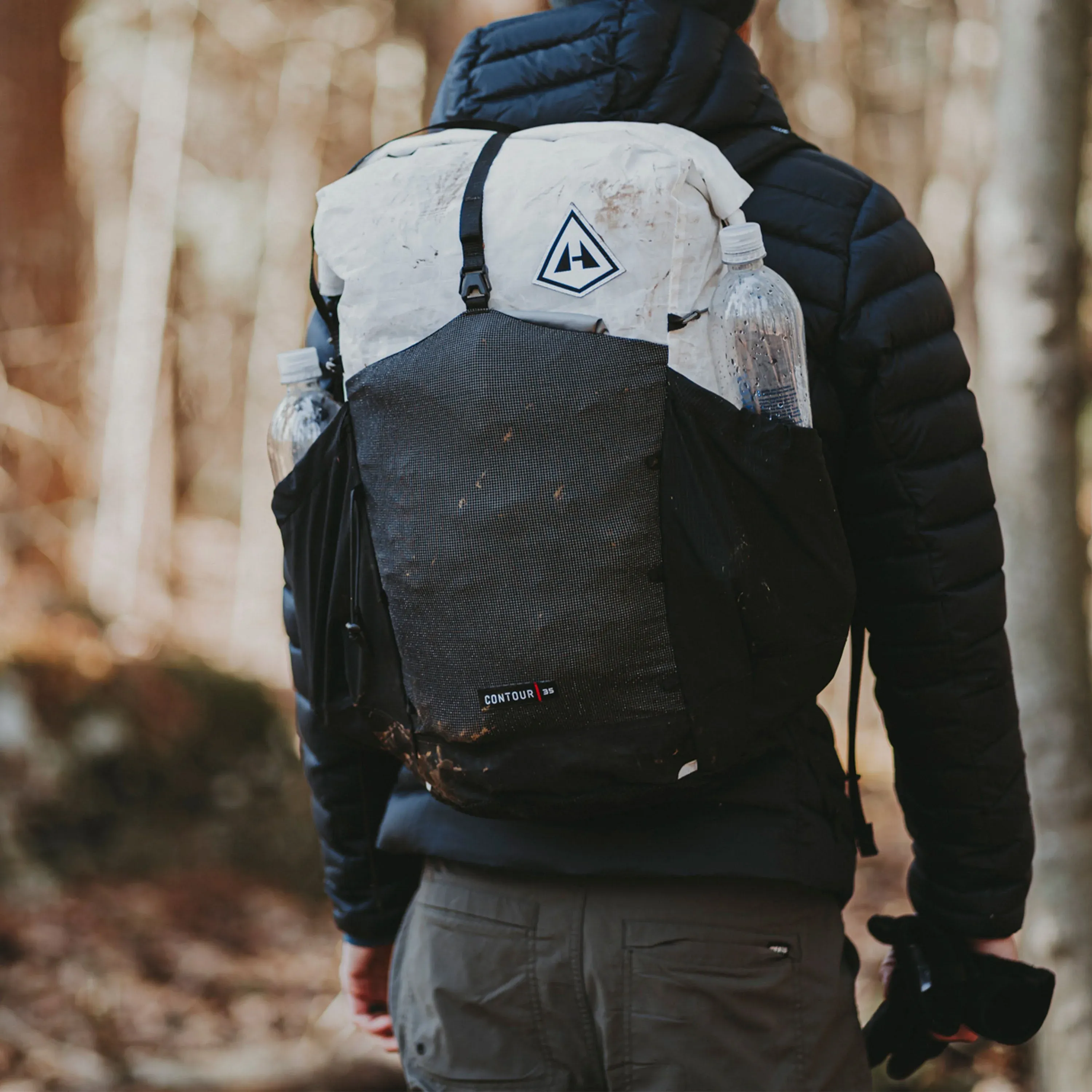 Hyperlite Mountain Gear Contour 35 White ultralight backpack dyneema outdoor