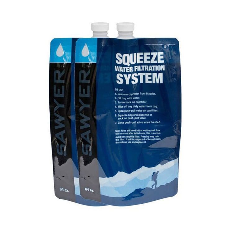 Měkká skládací láhev Sawyer 2L – sada 2 ks