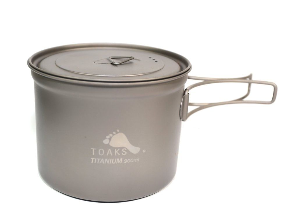 Toaks Pot 900 ml D115 titanium ultralight pot