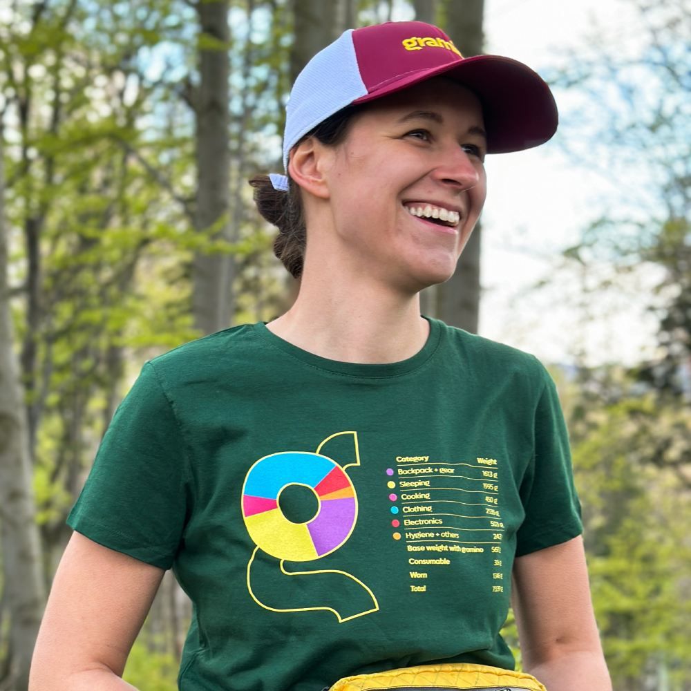 Gramino Gear List damska koszulka lifestyle