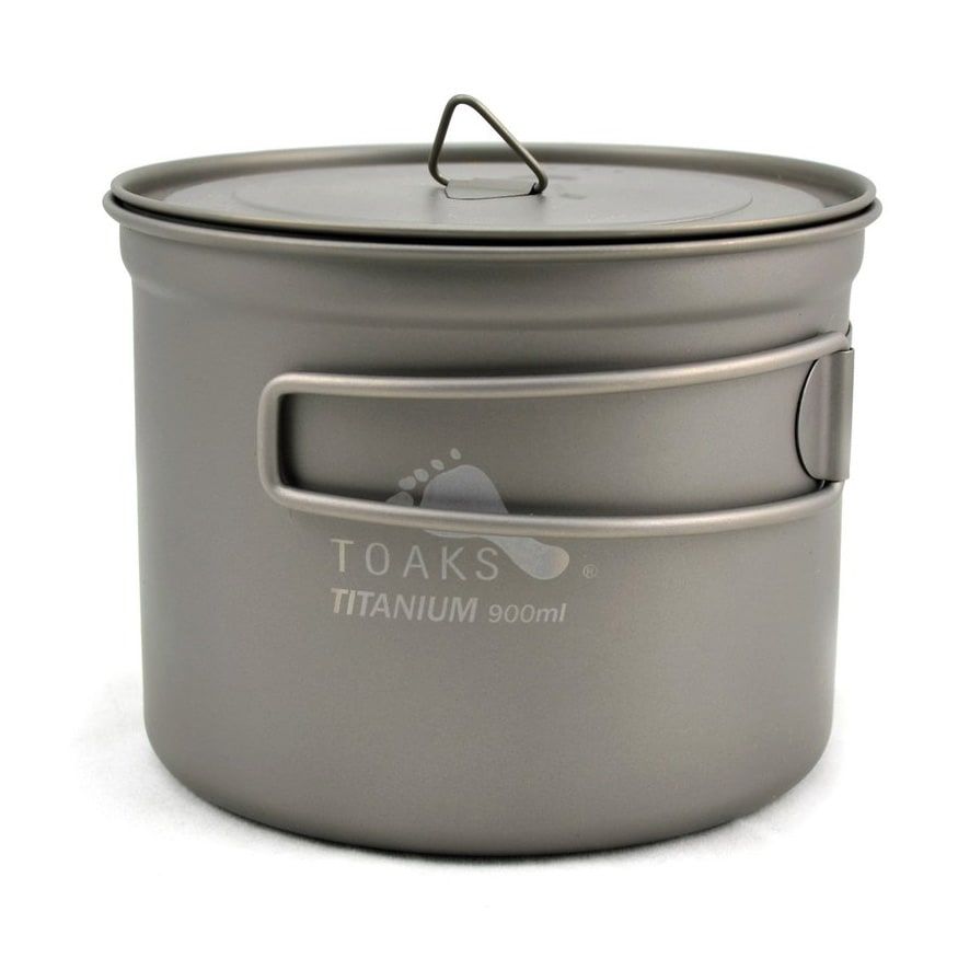 TOAKS Ultralehký titanový hrnec 900 ml s pokličkou