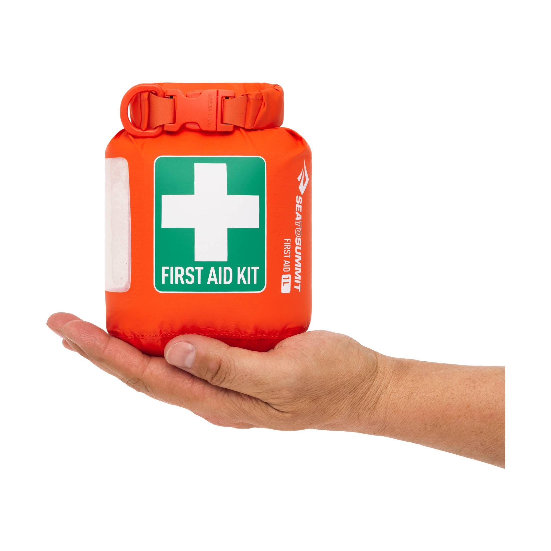 ASG012121 010801 Lightweight Dry Bag First Aid 1L Hand