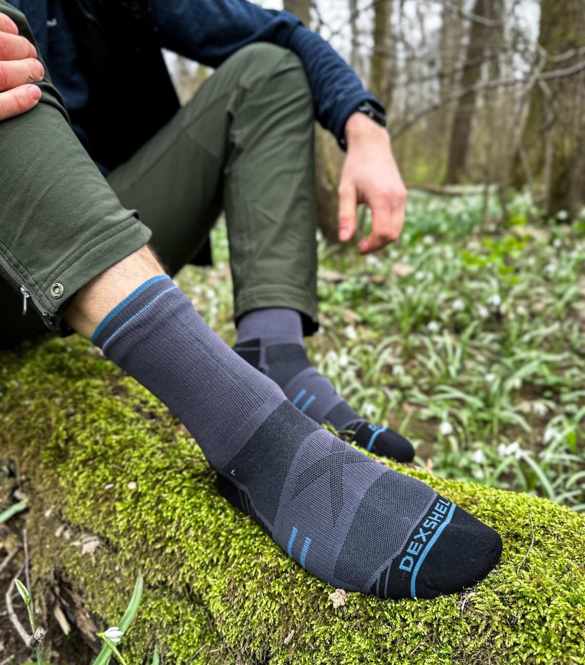 Dexshell Running Lite 20 Turbulance Grey