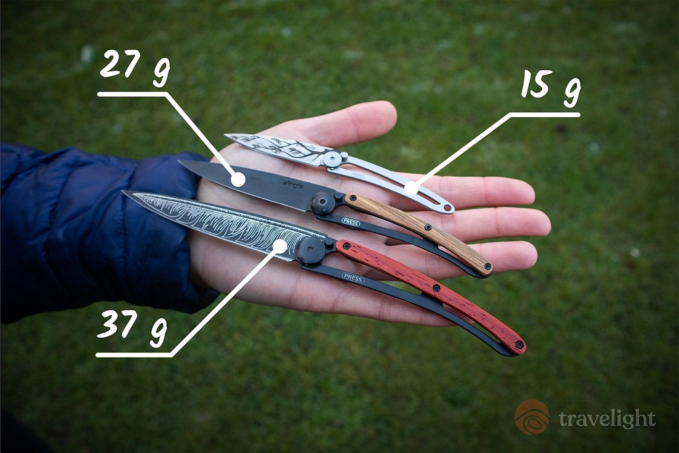 Srovnání Deejo Nožů 3 Red