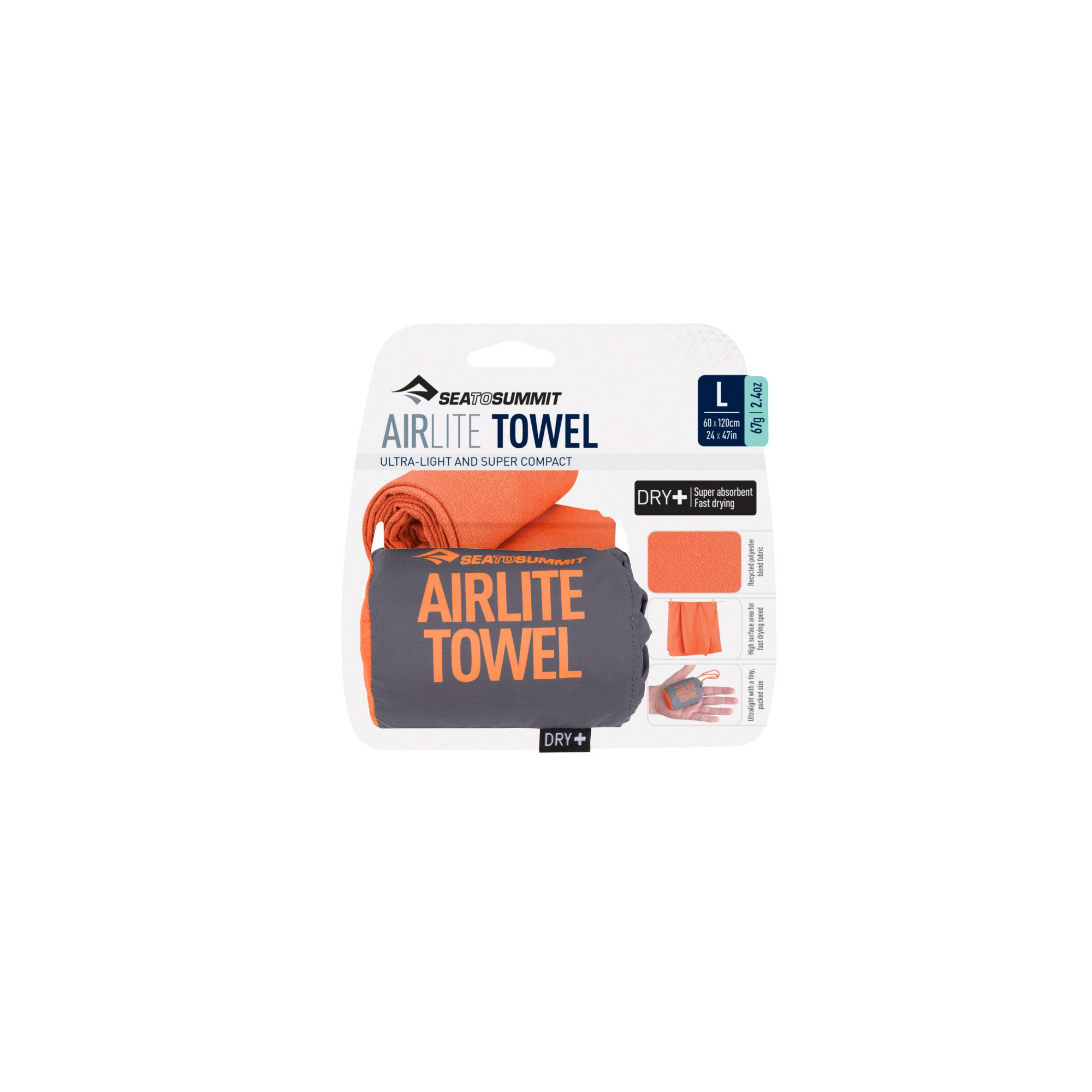 9327868148554 ACP071011 060620 Airlite Towel Large Outback Orange 02