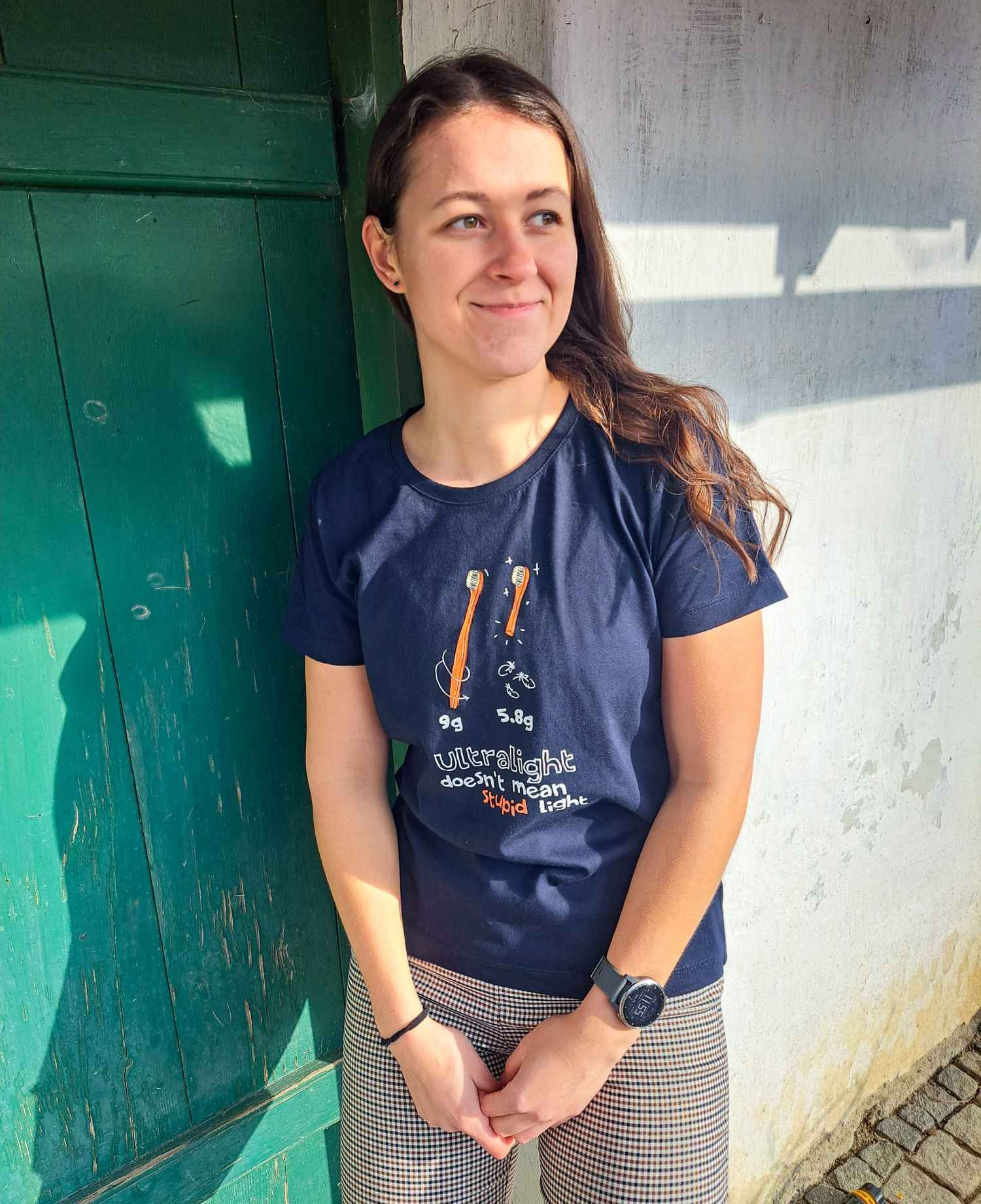 Gramino Ultralight / Stupid Light damska koszulka lifestyle