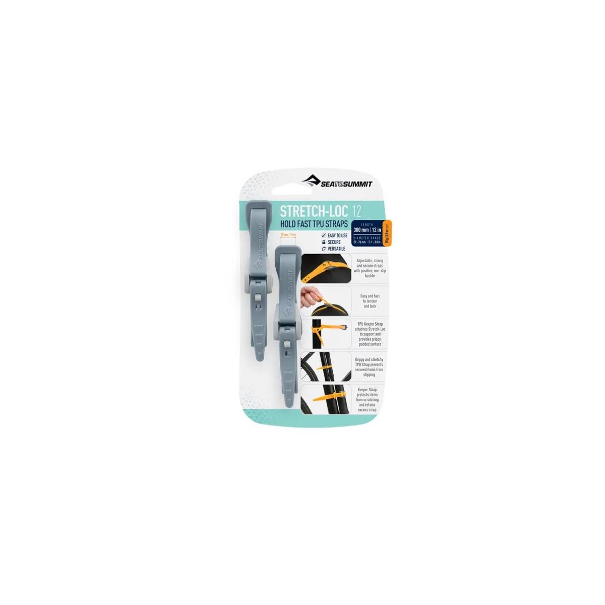 Sea To Summit Stretch-Loc TPU Straps 2 szt.