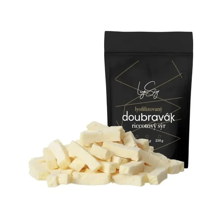 Lyofilizovaný ricottový sýr Doubravák