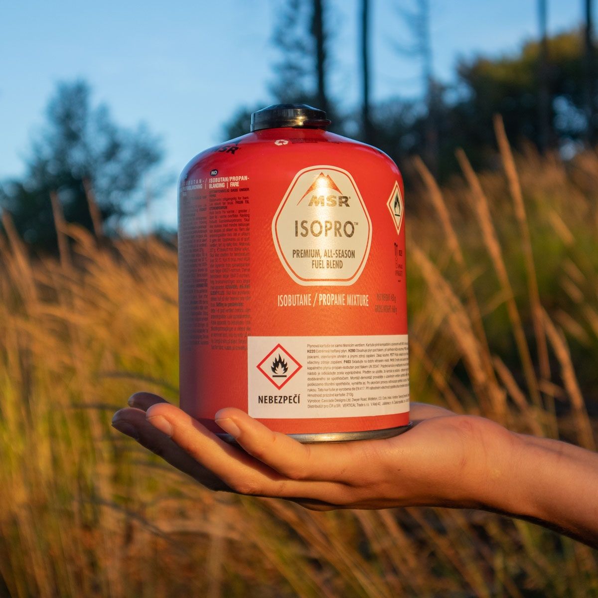 MSR IsoPro Plynová Kartuše 450 g