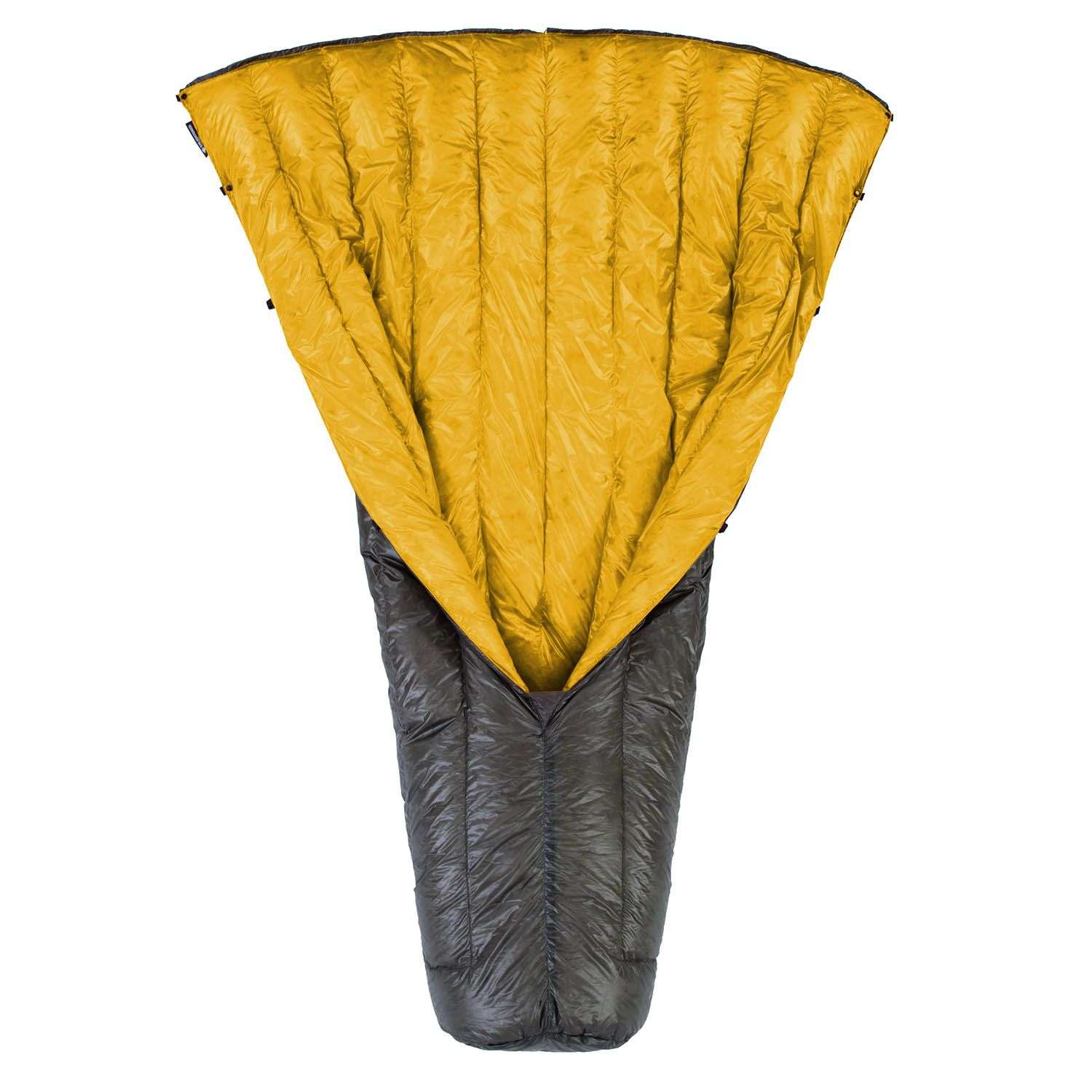 Enlightened Equipment Enigma Quilt 20°F (-6°C) – Draft Collar lifestyle