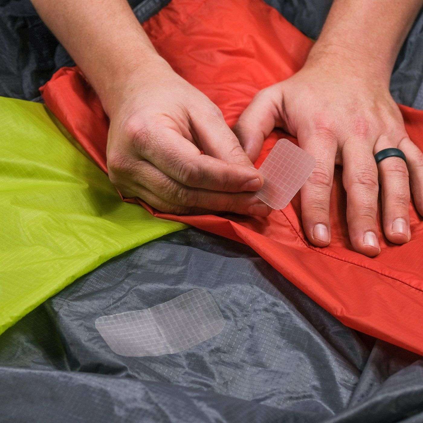 Gear Aid Tenacious Tape Silnylon Patches lifestyle