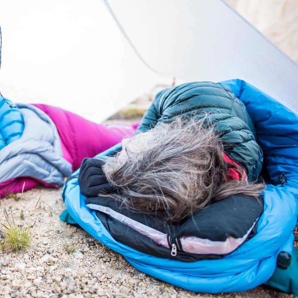Hyperlite Mountain Gear Stuff Sack Pillow lifestyle