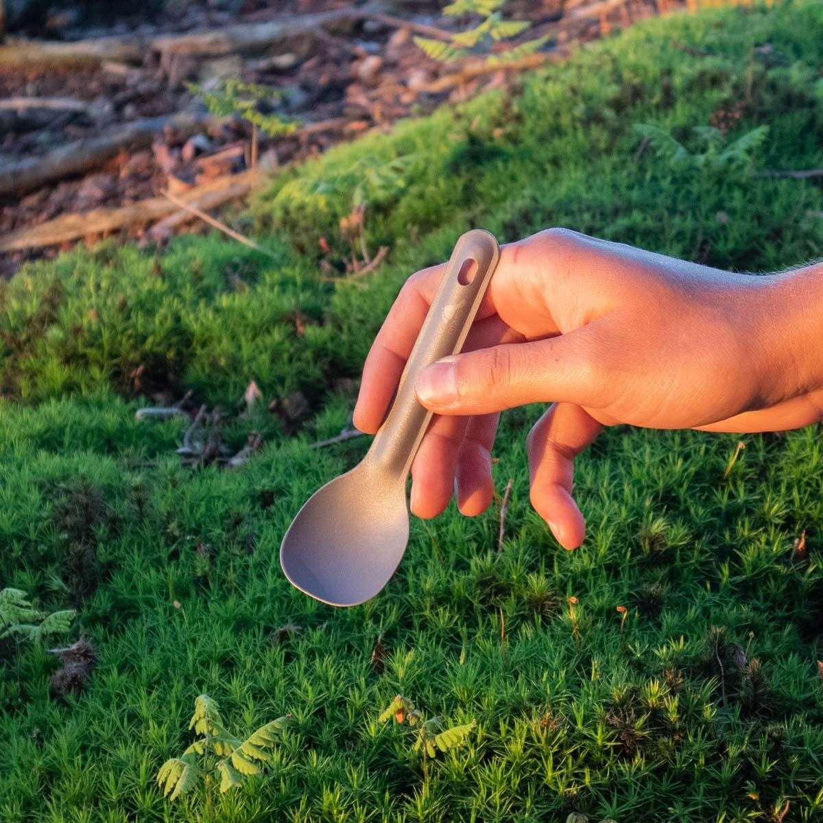 TOAKS Short Handle Spoon lifestyle