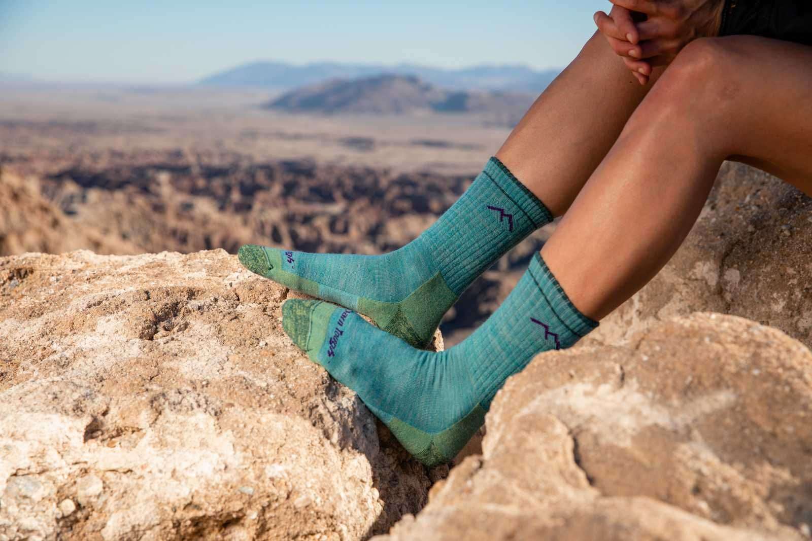 Darn Tough Women's Hiker Micro Crew Midweight lifestyle
