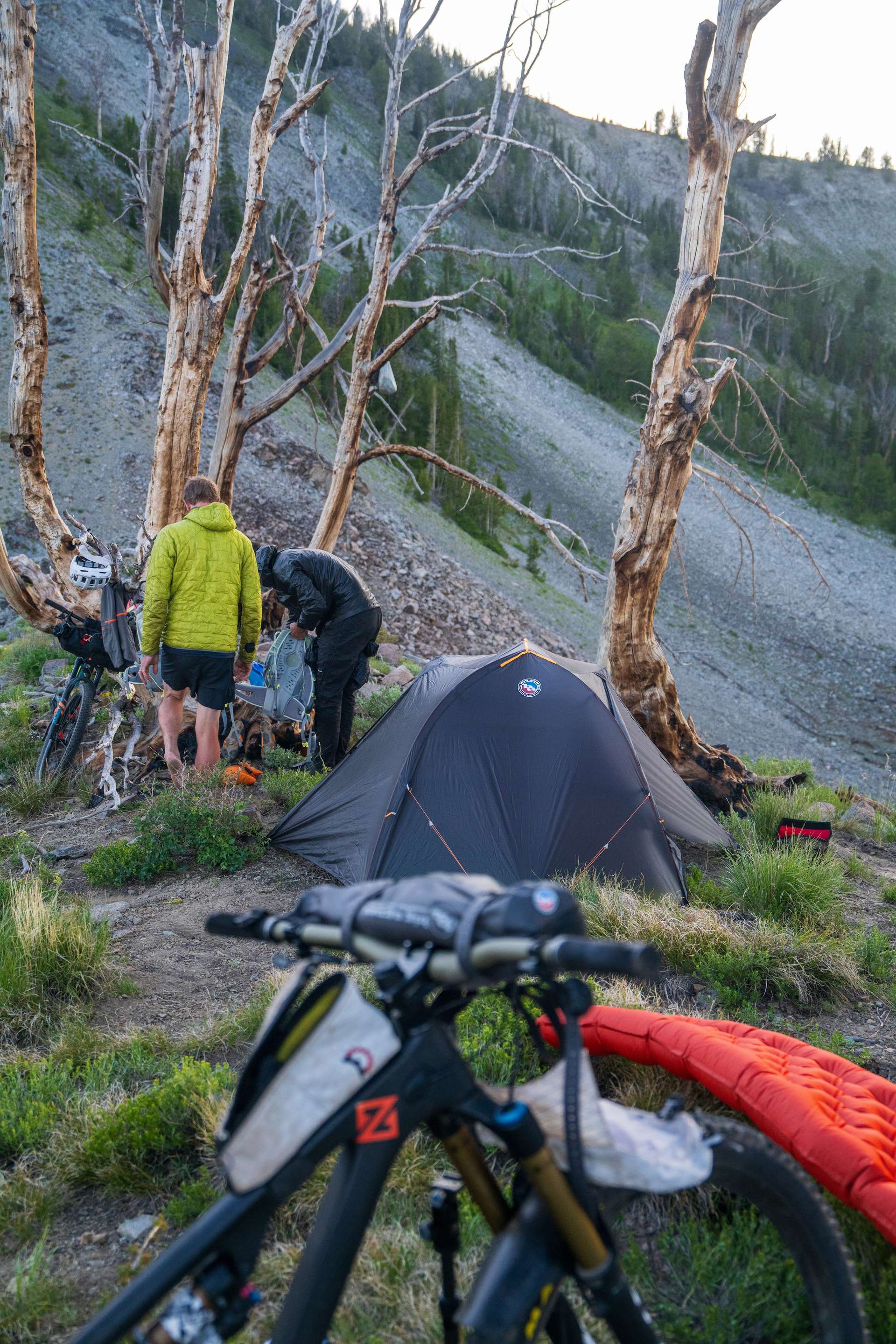 Big Agnes Copper Spur UL2 Bikepack lifestyle