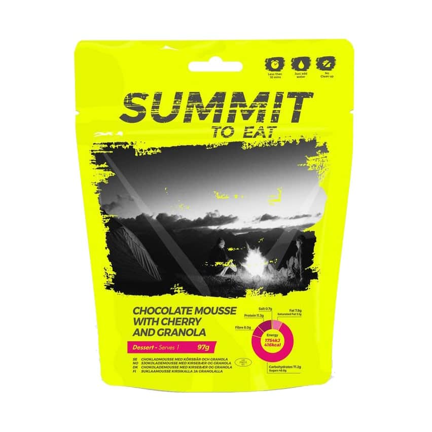 Summit To Eat Mus czekoladowy z granolą i wiśniami