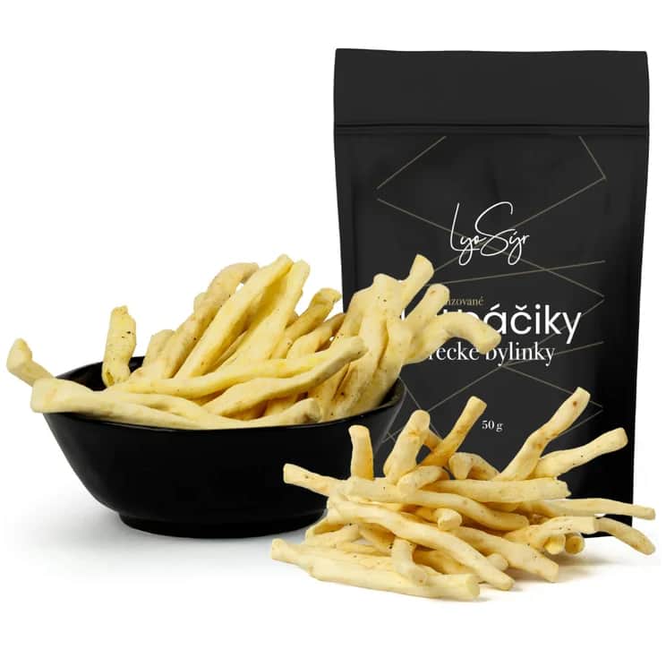Liofilizowane parzone serowe nicie – greckie zioła 50 g
