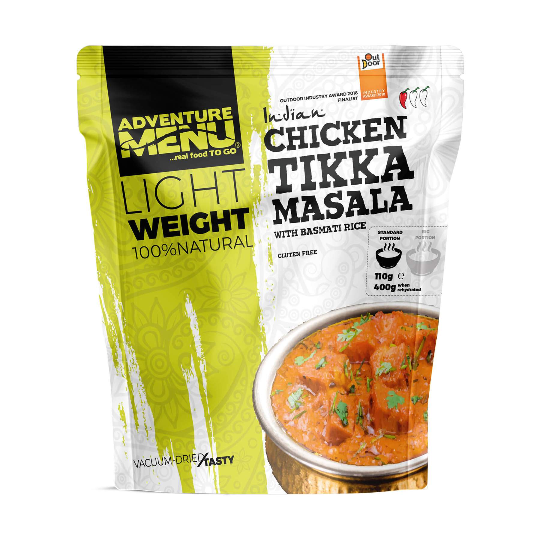 Adventure Menu Kurczak Tikka Masala z ryżem basmati