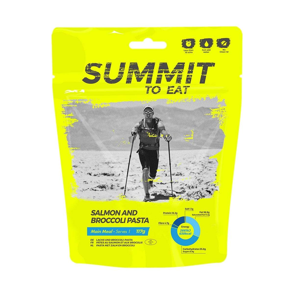 Summit To Eat Łosoś z makaronem i brokułami