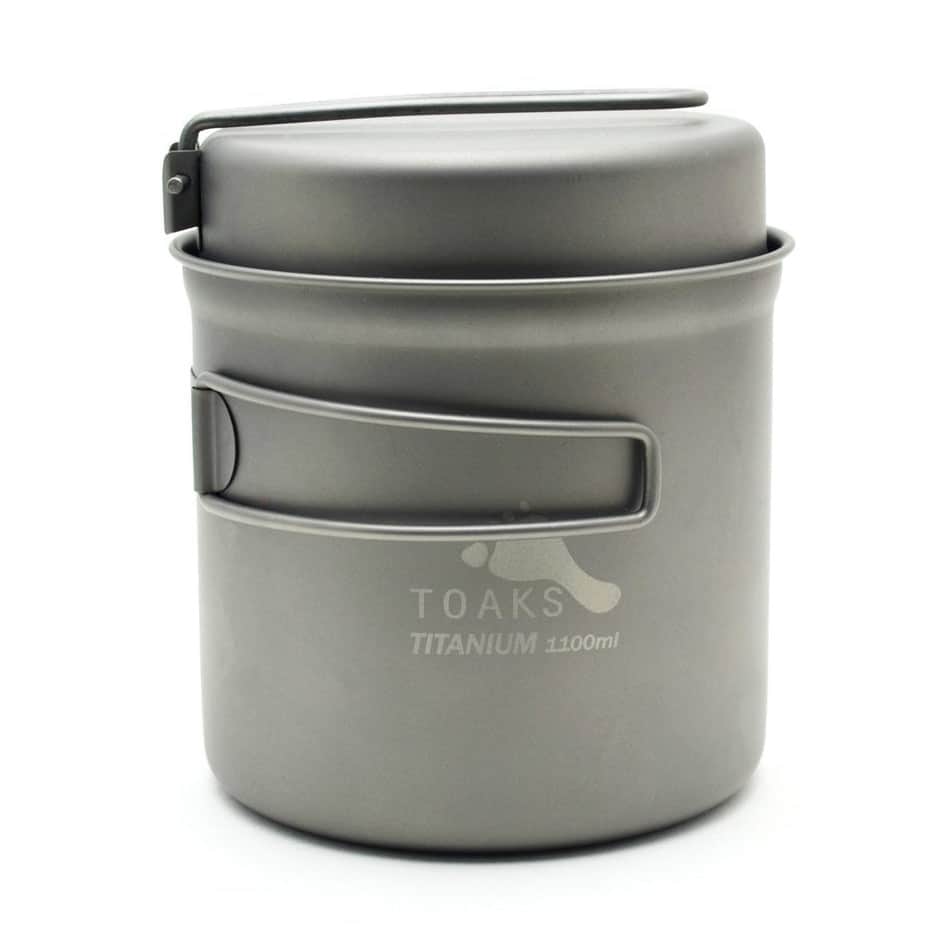 TOAKS Titanium 1100 ml Pot with Pan