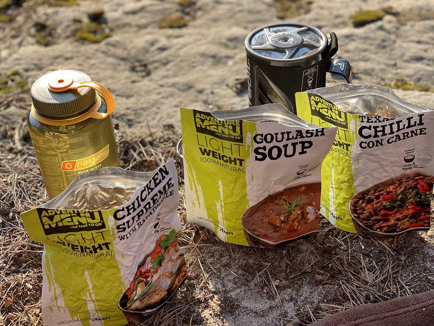 Adventure Menu Lightweight dehydrovaná jídla lehká sušená mrazem Outdoor